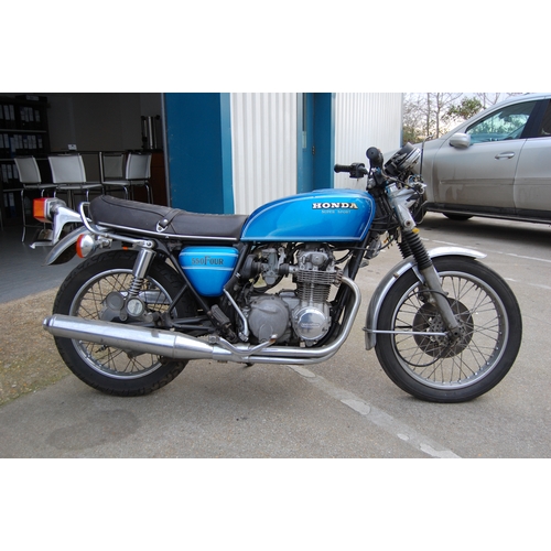 102 - 1977 HONDA CB550 FOUR 
Registration No: TRJ227R