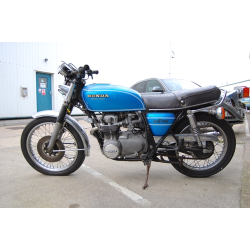 102 - 1977 HONDA CB550 FOUR 
Registration No: TRJ227R