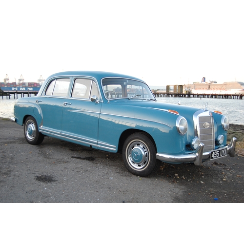 127 - 1958 MERCEDES 220S PONTON
Registration No: 495UYX