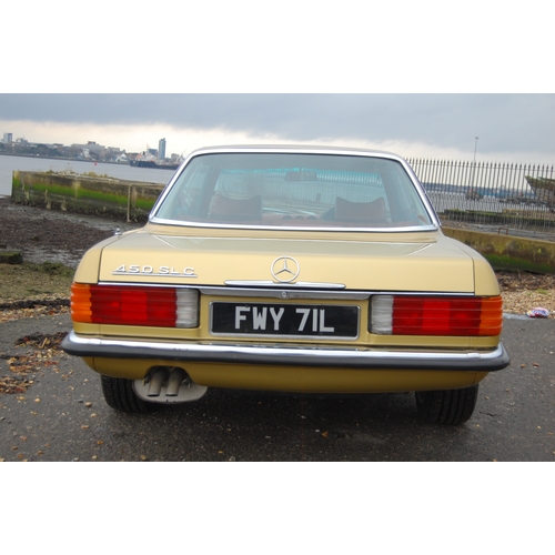 122 - 1979 MERCEDES 450 SLC AUTO
Registration No: FWY71L