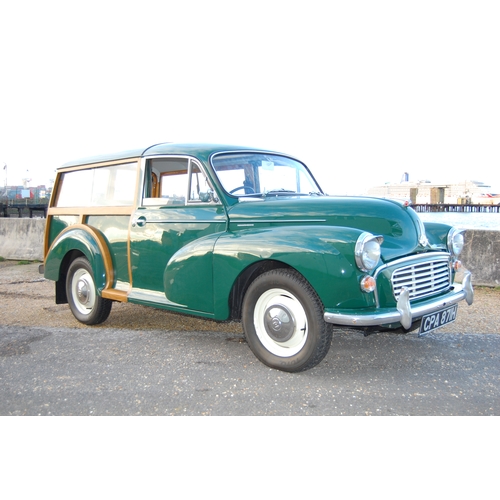 129 - 1970 MORRIS MINOR TRAVELLER
Registration No: CPA871H