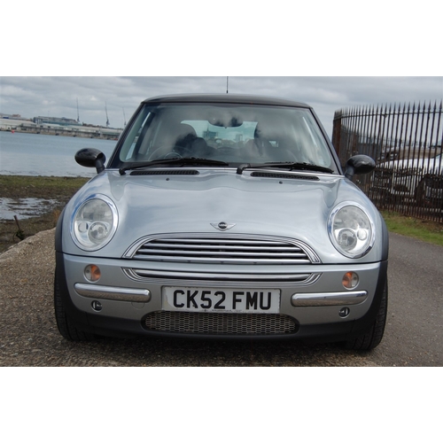 138 - 2002 MINI COOPER 
Registration No: CK52FMU