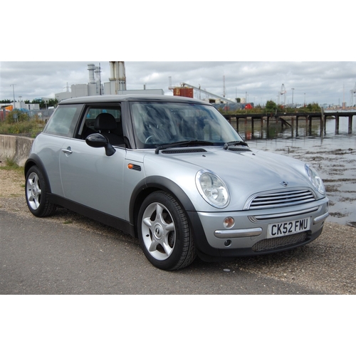 138 - 2002 MINI COOPER 
Registration No: CK52FMU