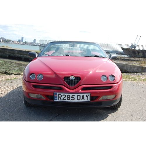 106 - 1997 ALFA ROMEO SPIDER 2.0
Registration No: R285OAY