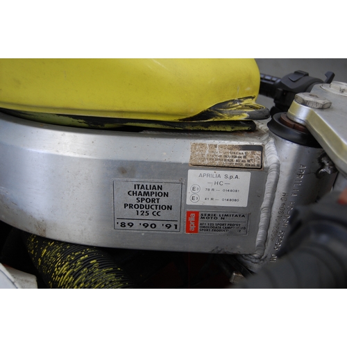 132 - 1992 APRILIA AF1 125 SPORT PROD
Registration No: J828WHB