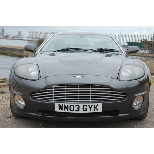 126 - 2003 ASTON MARTIN V12 VANQUISH
Registration No: WM03GYK