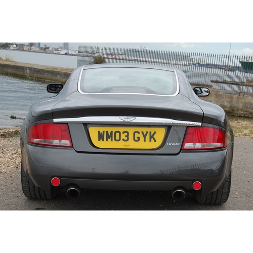 126 - 2003 ASTON MARTIN V12 VANQUISH
Registration No: WM03GYK