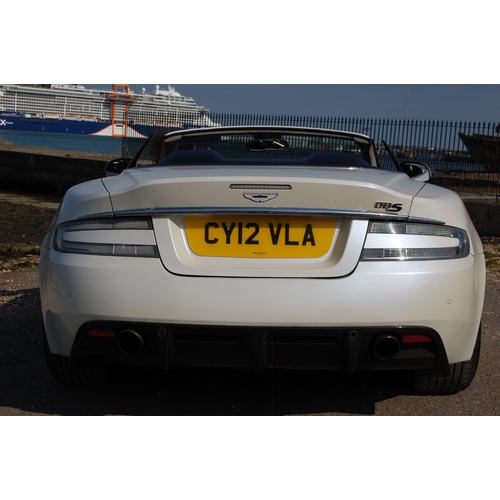 121 - 2012 ASTON MARTIN DBS VOLANTE V12 AUTO
Registration No: CY12VLA