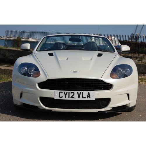 121 - 2012 ASTON MARTIN DBS VOLANTE V12 AUTO
Registration No: CY12VLA