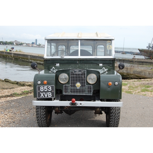 127 - 1955 LAND ROVER SERIES 1
Registration No: 853XVB