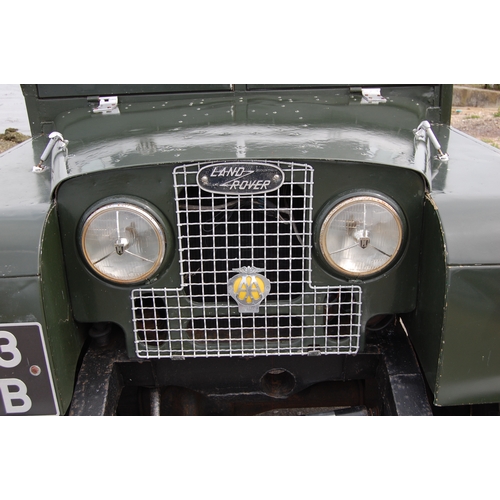 127 - 1955 LAND ROVER SERIES 1
Registration No: 853XVB