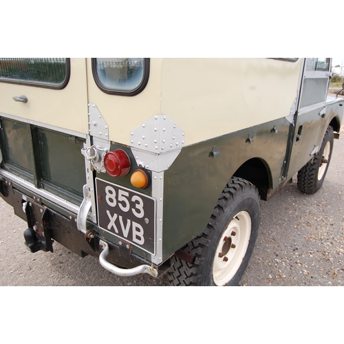 127 - 1955 LAND ROVER SERIES 1
Registration No: 853XVB