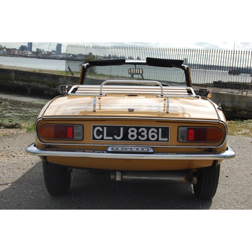 104 - 1972 TRIUMPH SPITFIRE MK4
Registration No: