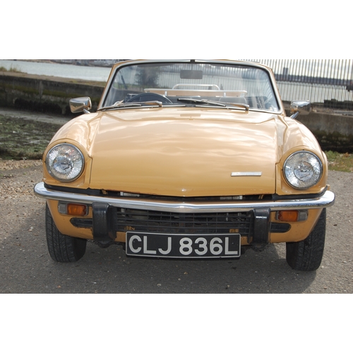 104 - 1972 TRIUMPH SPITFIRE MK4
Registration No: