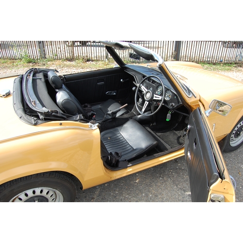 104 - 1972 TRIUMPH SPITFIRE MK4
Registration No: