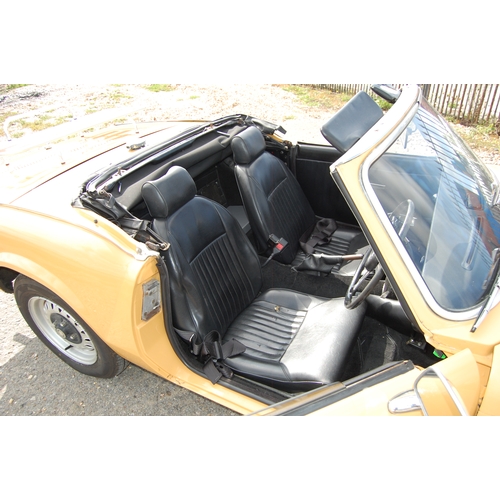 104 - 1972 TRIUMPH SPITFIRE MK4
Registration No: