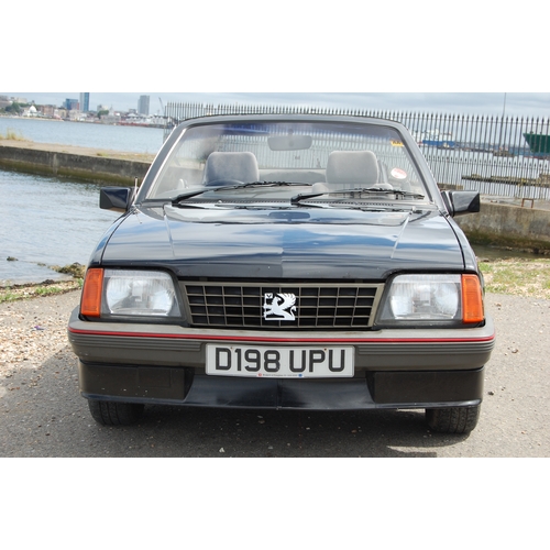 129 - 1987 VAUXHALL CAVALIER 1.8 CABRIO
Registration No: D198UPU