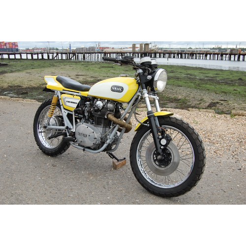 107 - 1973 YAMAHA XS2 / XS650
Registration No: SNK170M