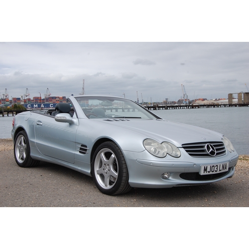 128 - 2003 MERCEDES SL500
Registration No: MJ03LNA