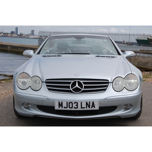 128 - 2003 MERCEDES SL500
Registration No: MJ03LNA