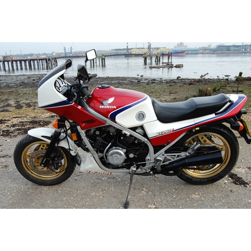 136 - 1986 HONDA VF 750 FD
Registration No: C630BDH