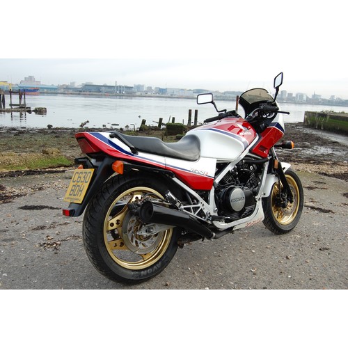 136 - 1986 HONDA VF 750 FD
Registration No: C630BDH