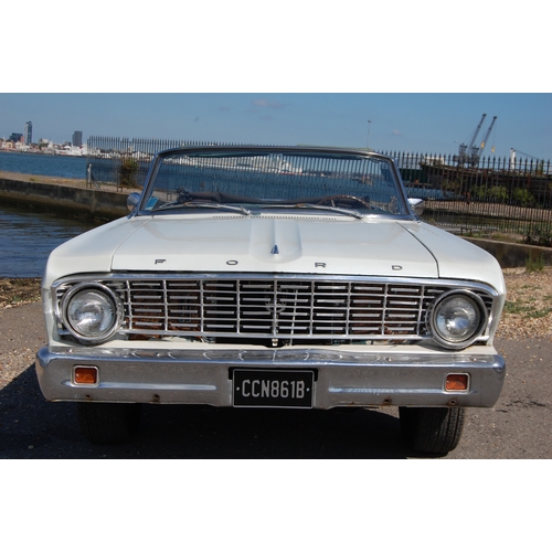 112 - 1964 FORD FALCON SPRINT CONVERTIBLE 260
Registration No: CCN861B