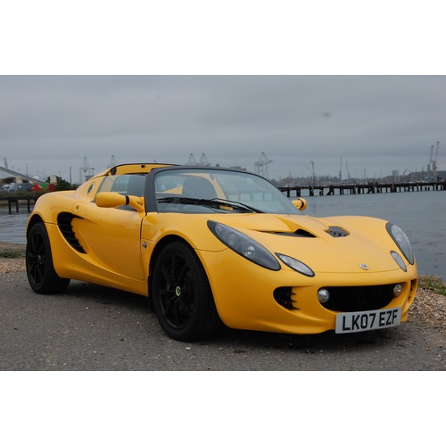 118 - 2007 LOTUS ELISE R TOUR+
Registration No: LK07EZF