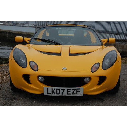 118 - 2007 LOTUS ELISE R TOUR+
Registration No: LK07EZF