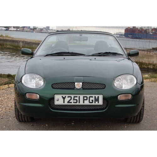 105 - 2001 MG F
Registration No: Y251PGM