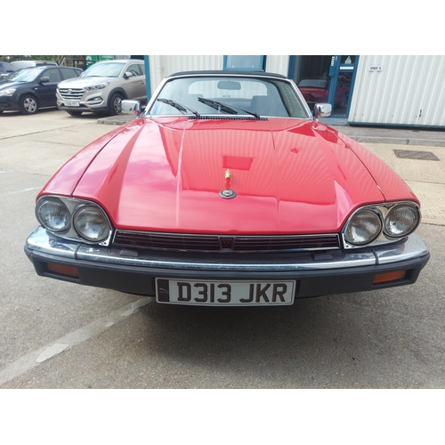 140 - 1985 JAGUAR XJS CABRIOLET V12
Registration No: D313JKR