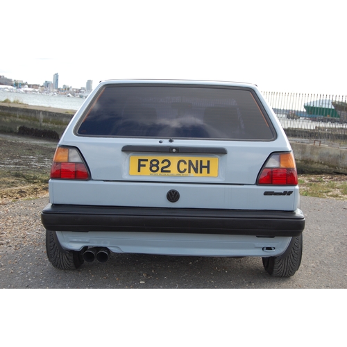 143 - 1989 VOLKSWAGEN GOLF 4+E
Registration No: F82CNH