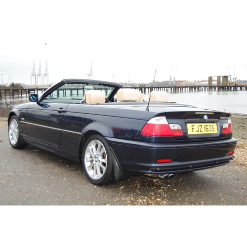 131 - 2003 BMW 320I SE CABRIOLET
Registration No: FJZ1635