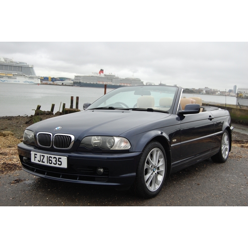 131 - 2003 BMW 320I SE CABRIOLET
Registration No: FJZ1635