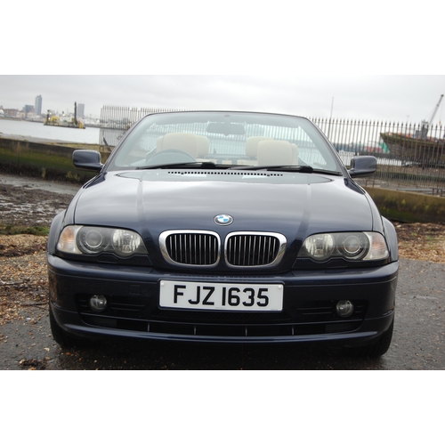 131 - 2003 BMW 320I SE CABRIOLET
Registration No: FJZ1635