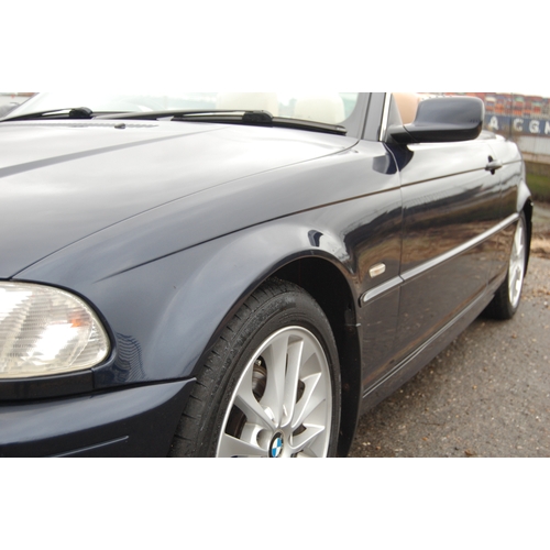 131 - 2003 BMW 320I SE CABRIOLET
Registration No: FJZ1635