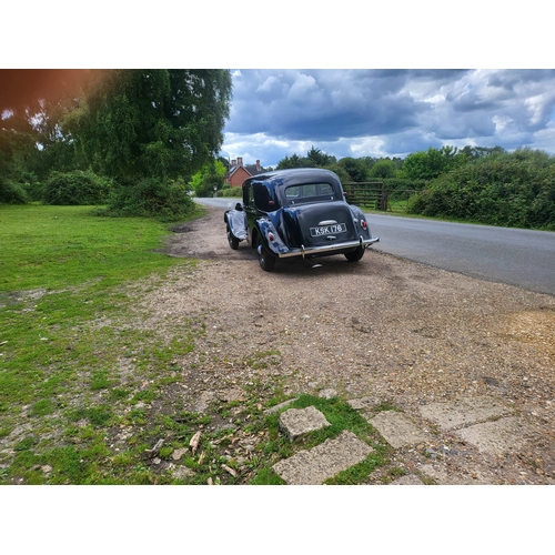 123 - 1955 Citroen Traction Avant Normale
Registration No: KSK176