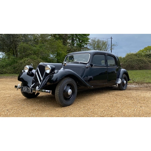 123 - 1955 Citroen Traction Avant Normale
Registration No: KSK176