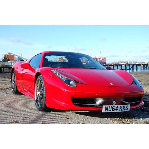 112 - 2014 FERRARI 458 SPIDER DCT S-A
Registration No: WU64KXS