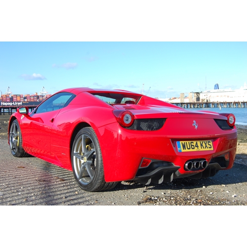 112 - 2014 FERRARI 458 SPIDER DCT S-A
Registration No: WU64KXS