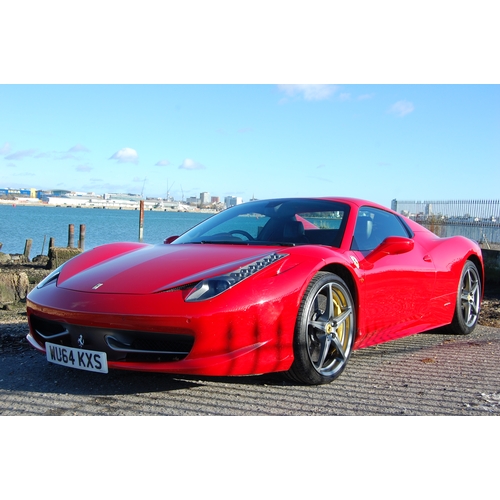 112 - 2014 FERRARI 458 SPIDER DCT S-A
Registration No: WU64KXS