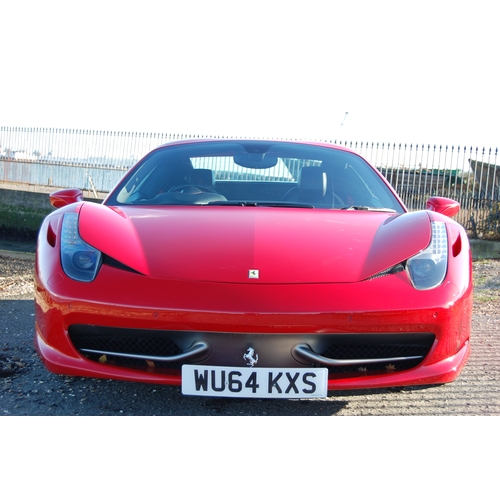 112 - 2014 FERRARI 458 SPIDER DCT S-A
Registration No: WU64KXS