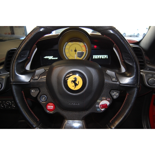 112 - 2014 FERRARI 458 SPIDER DCT S-A
Registration No: WU64KXS