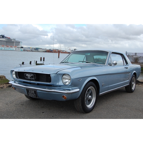 124 - 1966 FORD MUSTANG
Registration No: ABW884D