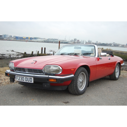 128 - 1989 JAGUAR XJS CONVERTIBLE AUTO
Registration No: F230OUD