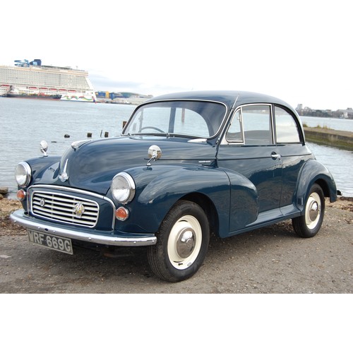 129 - 1969 MORRIS MINOR 1000
Registration No: WRF669G