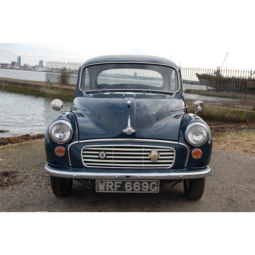 129 - 1969 MORRIS MINOR 1000
Registration No: WRF669G