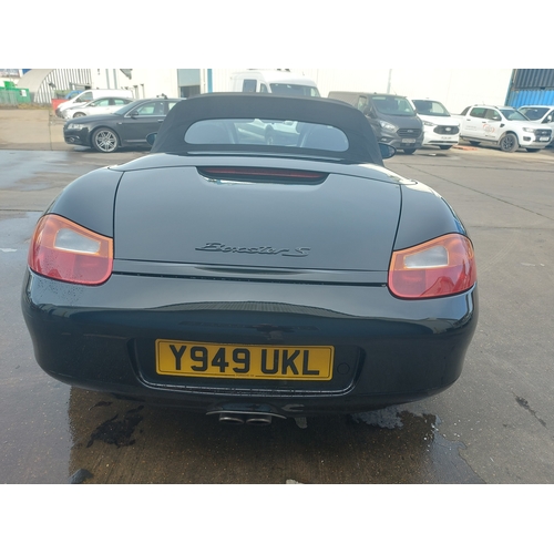 109 - 2001 PORSCHE BOXSTER
Registration No: Y949UKL