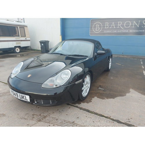 109 - 2001 PORSCHE BOXSTER
Registration No: Y949UKL