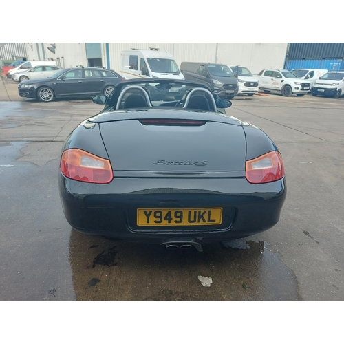 109 - 2001 PORSCHE BOXSTER
Registration No: Y949UKL